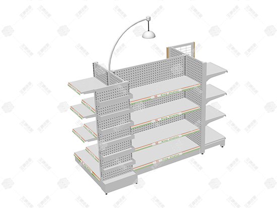 帶燈超市貨架
